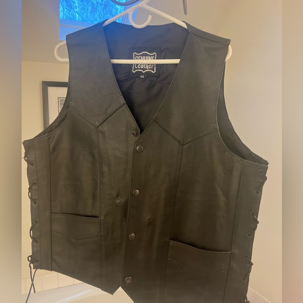 Leather Vest